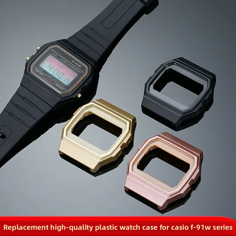 Casio Uhrenarmband Mod Kit, Harz, Schwarz, Gold, Rose, Uhrenzubehör - Bild 3