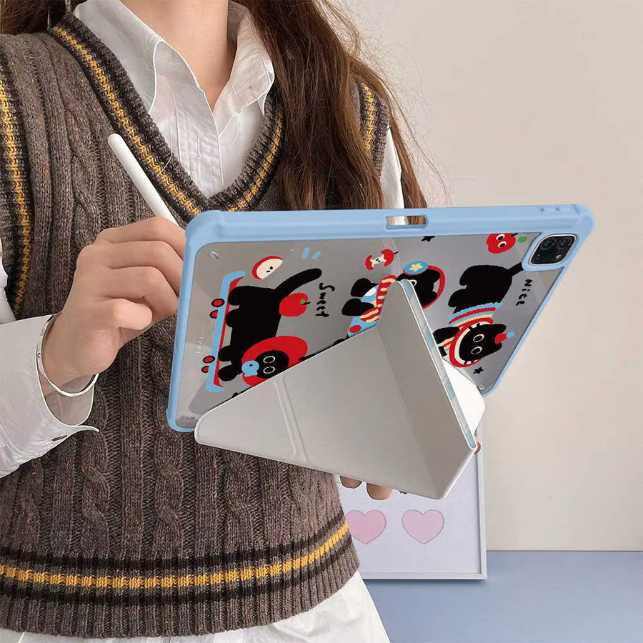 Hansong Tablet Hülle für iPad Pro, Air und Mini in Multicolour - Bild 3