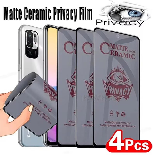 Samsung Displayschutzfolie Matte Keramikmembran mit Privatsphäre-Funktion für S25 Ultra S24 S23 Plus S22 5G S21 FE S20 FE M53 M52 M31S - Bild 1