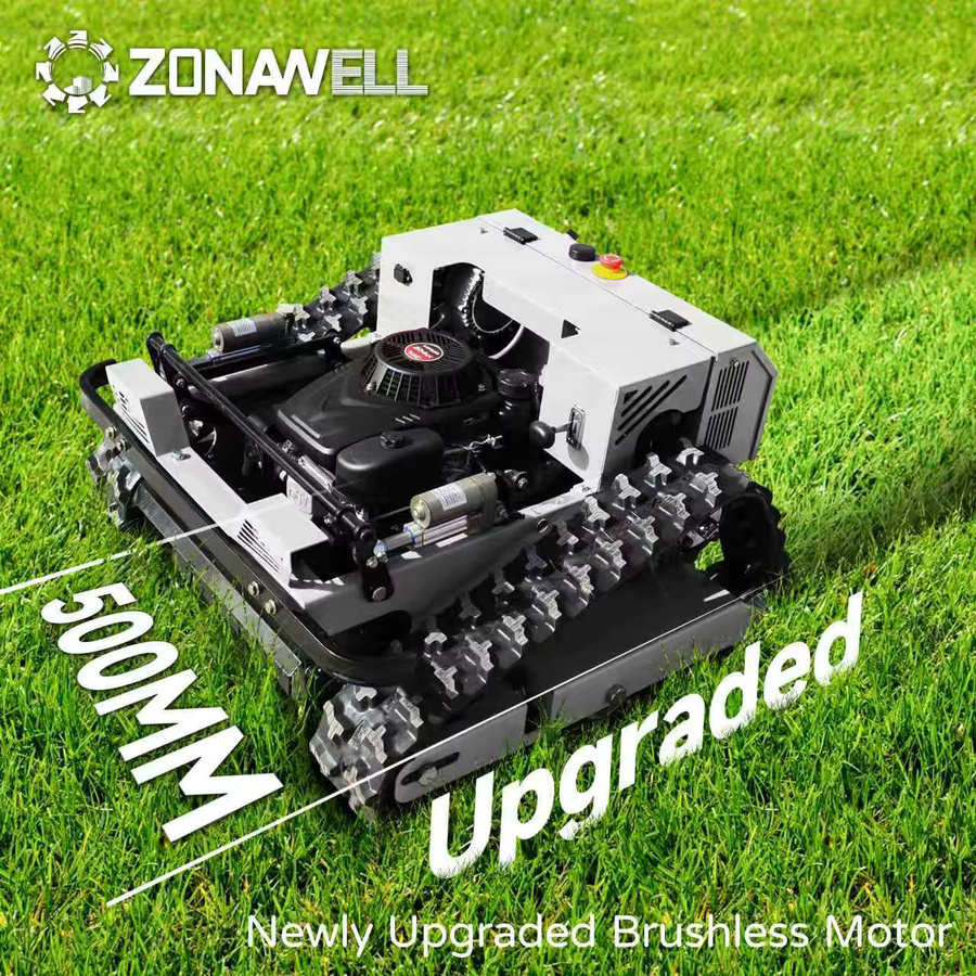 ZONAWELL Automatischer Mähroboter mit Anti-Rutsch-Funktion für bis zu 1500 m2 Rasenfläche - Bild 3