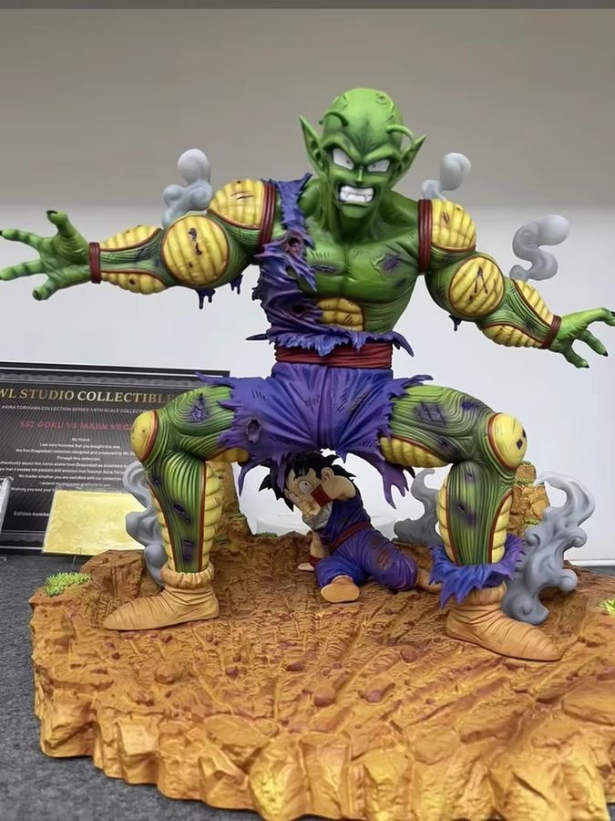Jt Studio Dragon Ball Anime-Figur Piccolo Protect Son Gohan Limited Edition aus Harz, Multicolor, Höhe: 28 cm - Bild 3