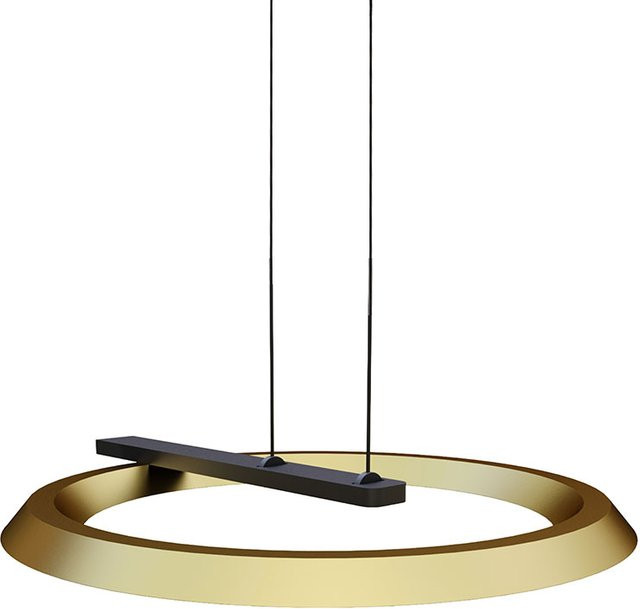 Oligo Yano One LED-Pendelleuchte 1-flammig in Schwarz matt mit Bronze-Kopf und Tunable White (2200K - 5000K) dimmbar via Casambi - Bild 1