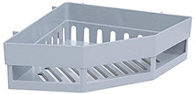 CosyHome Seifenwaschregal für das Badezimmer, Wandmontierter Eckregal Organizer mit Drainage, Beige oder Grau - Bild 1