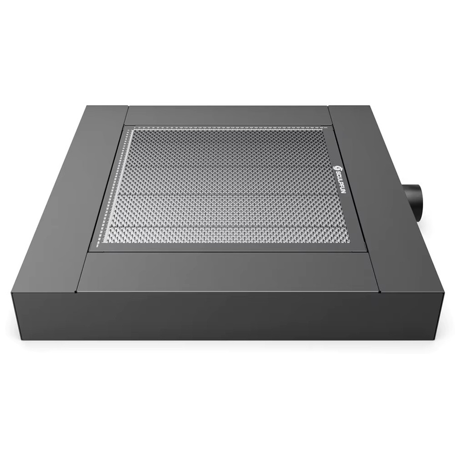Sculpfun H5 Gen2 Wabenstruktur-Laserbett mit Rauchabsaugung aus hochfestem Stahl, Schwarz, B: 65 cm x T: 65 cm - Bild 2