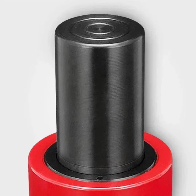 YunlinLi Langhub-Hydraulikzylinder in Rot mit 100 mm Hub - Bild 1