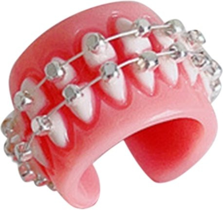 JAVRICK Ring Acryl, Bunt, Damen - Bild 1