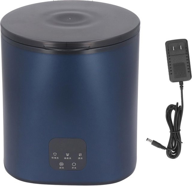 Aimo Mini-Waschmaschine DC12V mit 5L Fassungsvermögen in Blau - Bild 1
