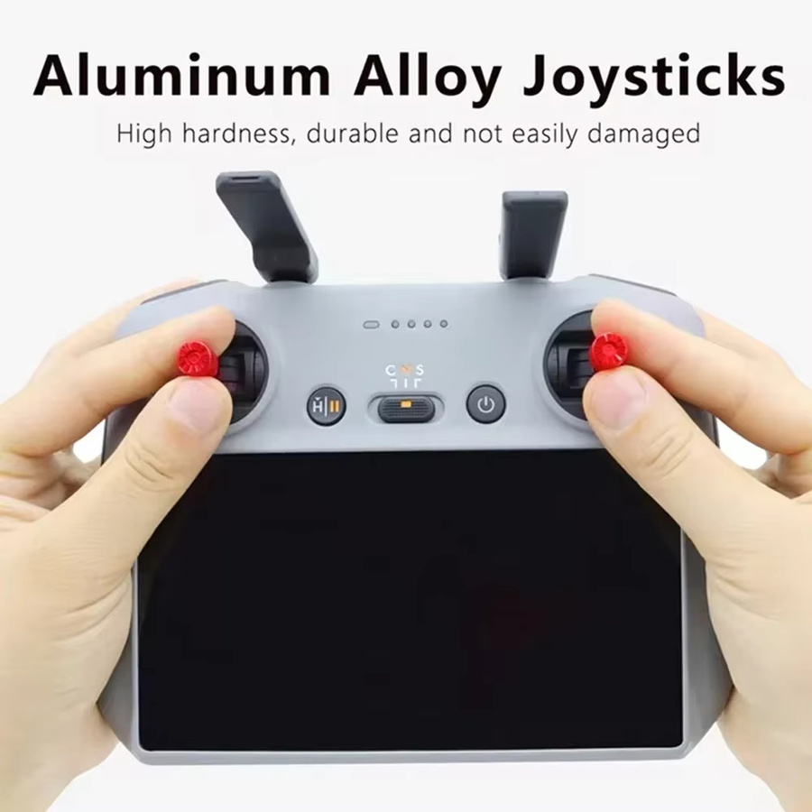 DJI Controller-Joystick Ersatz-Daumenhebel in Rot für Mavic 4 Pro, Mini 5, 4, 3 Pro, Air 3S sowie RC und RC 2 Fernsteuerung - Bild 4