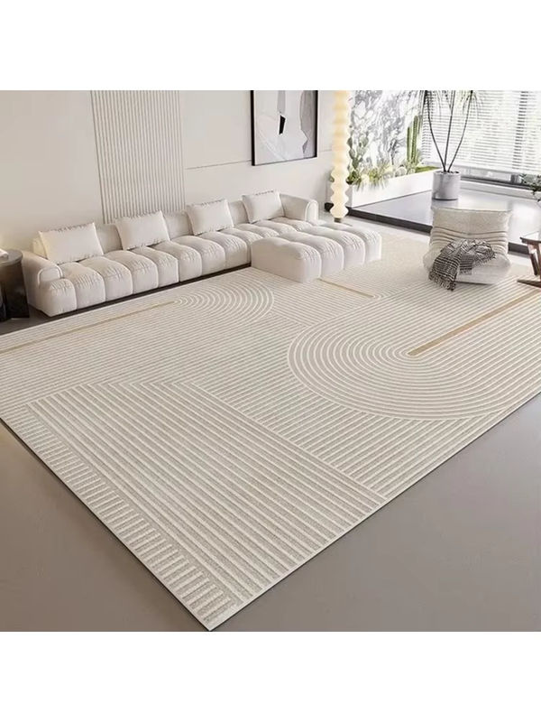 VIKAMA Wabi-Sabi Teppich mit Streifenmuster, rutschfest und pflegeleicht, rechteckig, B: 120 cm, T: 80 cm - Bild 2