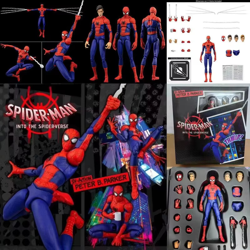 Bandai Marvel Spider-Verse Peter B. Parker Actionfigur, Einzelfigur - Bild 3