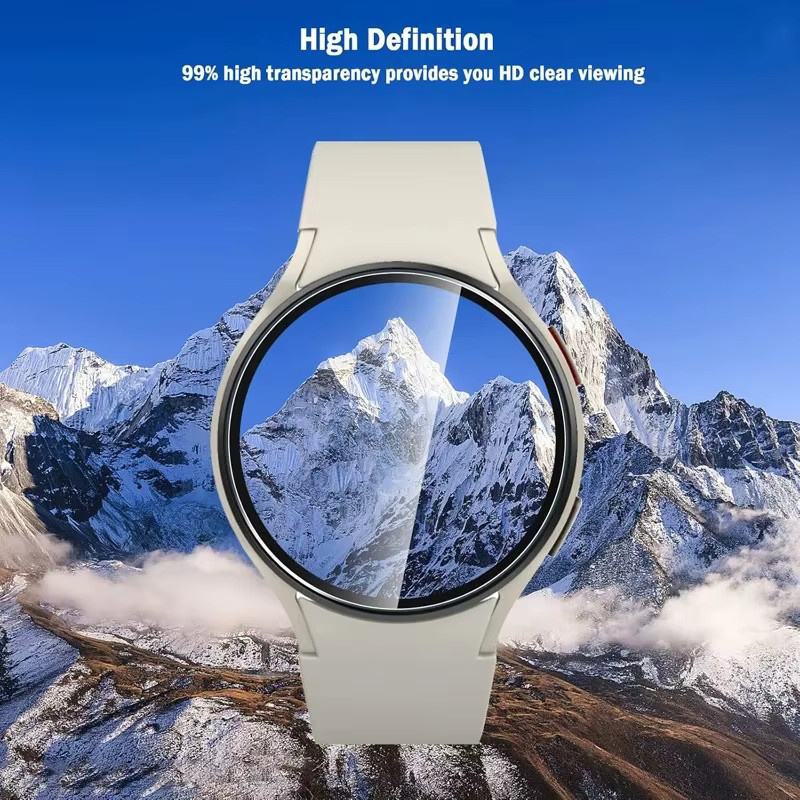 9H Glasfolie für Samsung Galaxy Watch 7 Ultra 6 5 4 Serie in Transparent - Bild 6