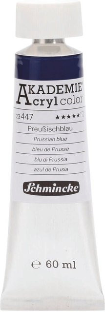 Schmincke Akademie Acrylcolor Preußischblau 60 ml - Bild 1