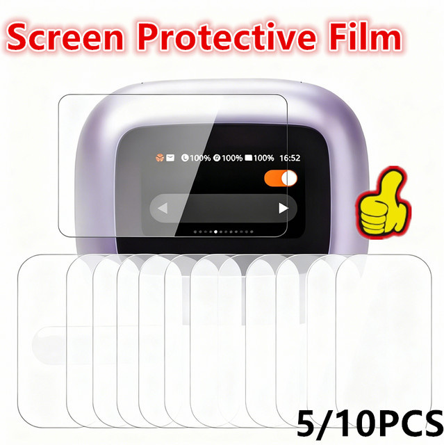 5 oder 10 Stück JBL Live Beam 3 LCD Screen Schutzfolie Transparent Kratzfest für Bluetooth Kopfhörer Case - Bild 1