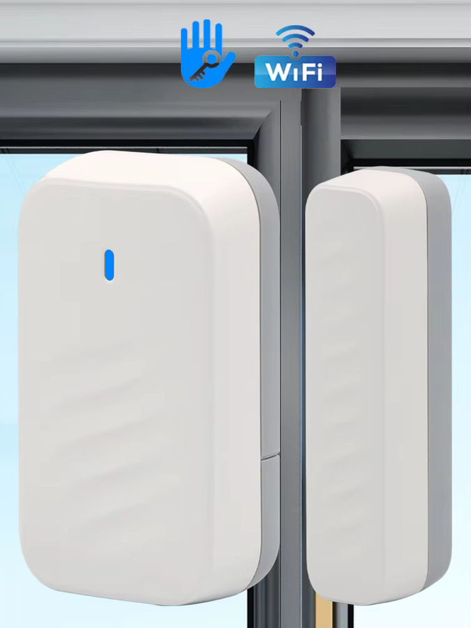 LUCKING DOOR DS2/DS3 Tür- und Fenstersensor in Weiß mit kabelloser APP-Fernbedienung für Smart Home Alarmsysteme - Bild 4