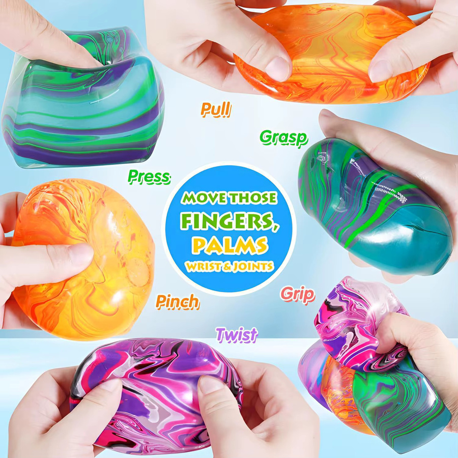 Needoh Schneeflocken-Eiswürfel-Malzzucker Squishy Blind Box, Stressabbau, Puzzle Handfertigkeitsspielzeug - Bild 1