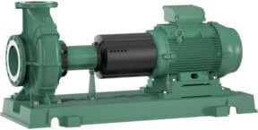Wilo Trockenläufer-Normpumpe Atmos GIGA-N50/250-18,5/2, DN65/DN50, 18,5 kW in Grün - Bild 1