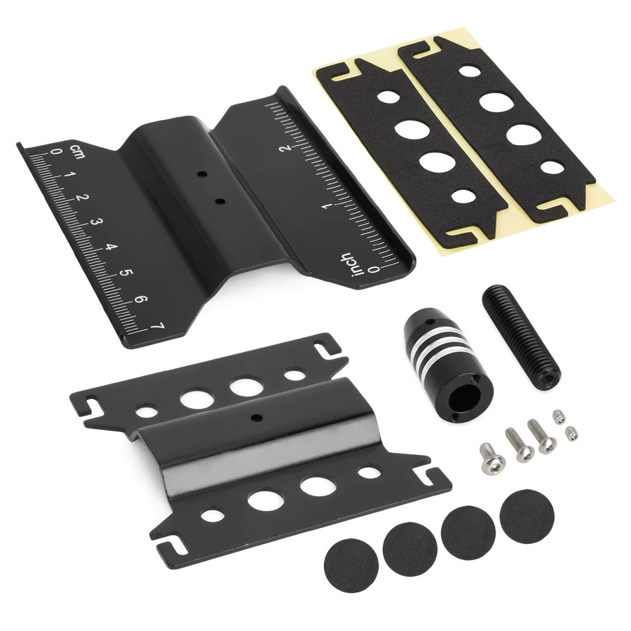 MALOM RC Aluminium-Reparaturstation, Arbeitsständer, Montageplattform, 360 Grad drehbar, Metall, Grau - Bild 5