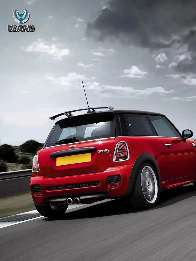 Vland II LED-Rücklichter mit bernsteinfarbenem sequentiellem Blinker für Mini Cooper 2. Generation R56 R57 R58 R59 in Orange und Rot - Bild 5