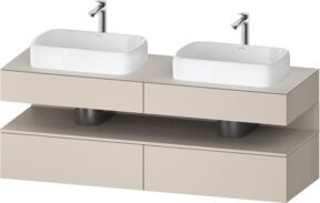 Duravit Waschtischunterschrank Qatego B/T/H: 160 x 55 x 60 cm - Bild 1