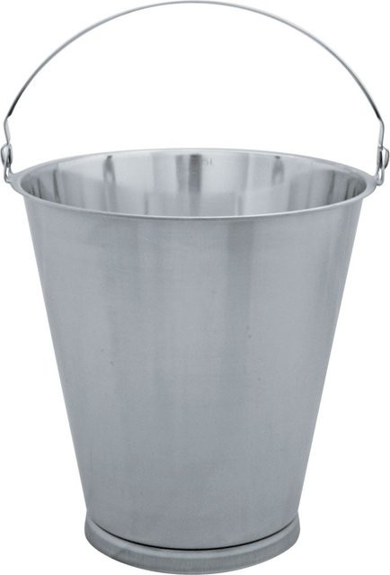 Schneider Edelstahleimer in Silber, 15 l, Durchmesser: 32,5 cm, Höhe: 31 cm - Bild 1