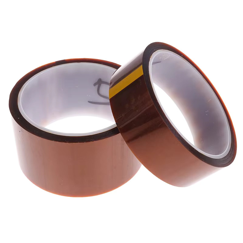 Professionelles Polyimid-Kapton-Isolierband für Elektronik und Schweißen, hitzebeständig und verschleißfest, Farbe: Braun, Breite: 30,48 cm, Länge: 30,48 m - Bild 5