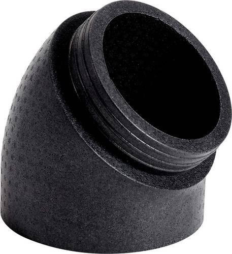 Vaillant Bogen aus Kunststoff für Rohrdurchmesser 160 mm in Schwarz und Grau - Bild 1
