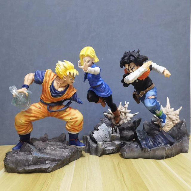 Bandai Dragon Ball Gogeta Future Gohan GK Anime Actionfigur, Kunststoff - Bild 1