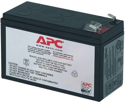 APC Ersatzbatterie RBC17 USV-Akku Schwarz für BE850G2, BE850G2-CP, BE850G2-FR, BE850G2-IT, BE850G2-SP, BVN900M1, BVN950M2 - Bild 1