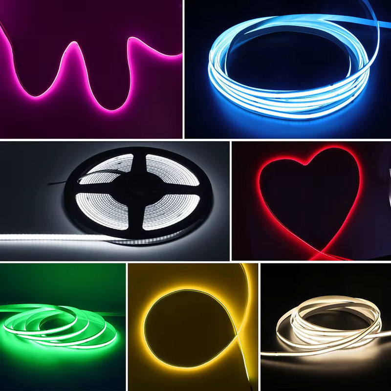 XUNATA COB-LED-Streifen USB dimmbar RGB Multicolour und Weiß linearer Lichtstreifen 5V - Bild 3