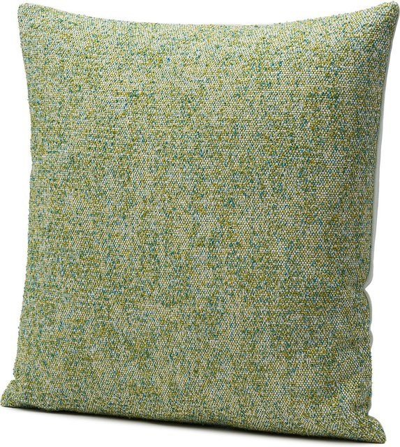 Kissenhülle BISCAJA Gozze in Grün mit grafischem Country House Design, B/B: 40 x 40 cm - Bild 1