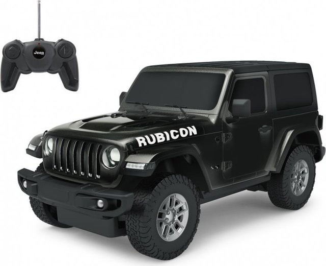 Jamara Jeep Wrangler JL, Off-Road-Wagen, 1:24, schwarz, ab 6 Jahren - Bild 1