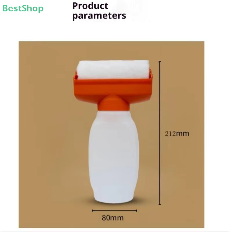 Wiederverwendbarer Farbroller-Pinsel für wasserbasierte Latexfarbe in der Plastikflasche, 350 ml - Bild 3