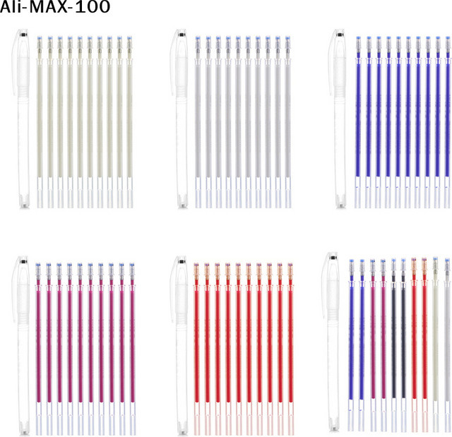10 Stück MA3 hitzeverschmelzbare Stoffmarker Set, hochtemperaturbeständige verschwindende Stifte für das Schneidern in Mehrfarbig - Bild 1