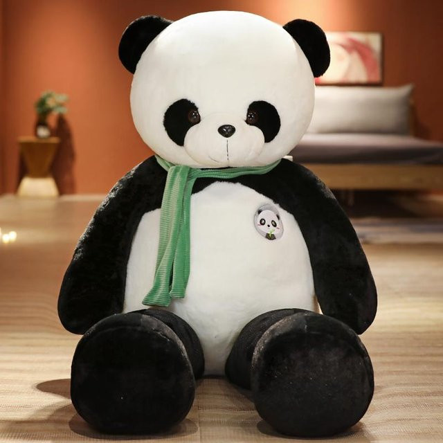 Wucifang Bags Panda Plüschtier, grün - Bild 1