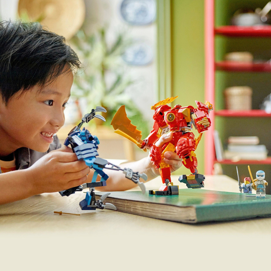 LEGO NINJAGO Kais Feuermech Konstruktionsspielzeug - Bild 6