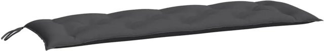 vidaXL Gartenbank-Auflage Anthrazit aus wasserabweisendem Oxford-Gewebe B/T/H: 150 x 50 x 7 cm - Bild 1