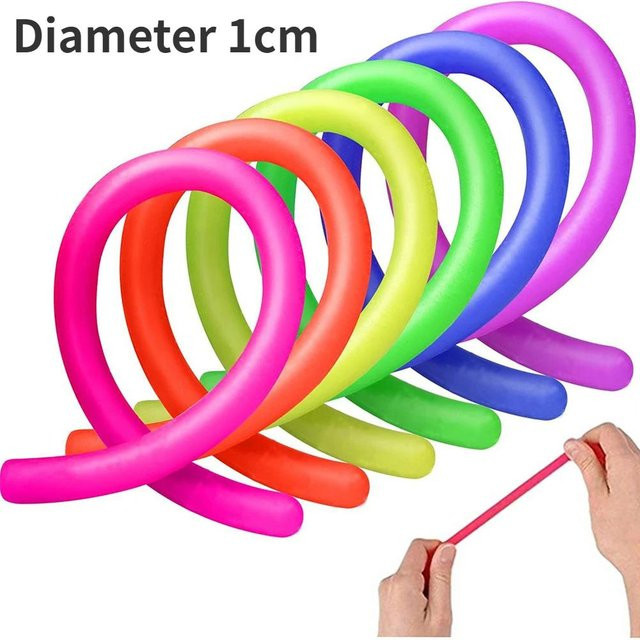 Yiran toy Dehnbares Schnur-Fidgets, Sensorisches Spielzeug, 6er-Pack - Bild 1