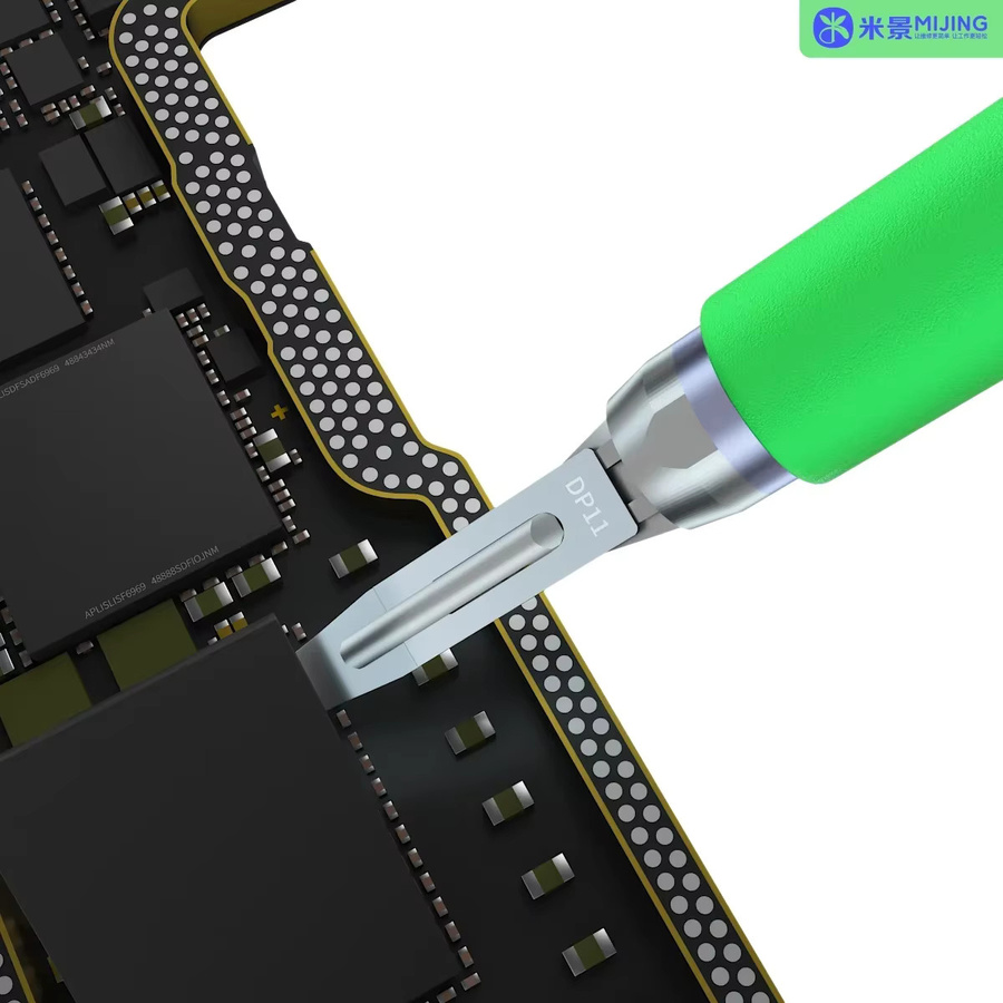 Mijing KC8 Multifunktions Schnellwechselmesser in Schwarz zur Reparatur von Mobiltelefonen und zum Entfernen von Motherboard-Kleber - Bild 4