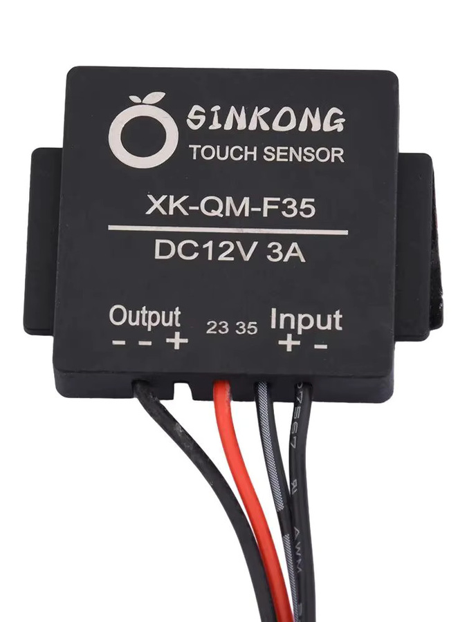 diymore Touch-Schalter für Badezimmerspiegel, DC 12V 3A LED-Treibermodul mit Sensor, Schwarz - Bild 6
