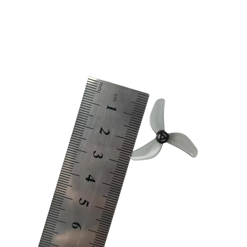 Gemfan Propeller, 3-Blatt-Propeller, 1,0 mm Öffnung, 1207-3, Grau - Bild 2