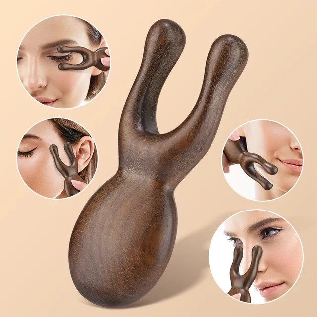 DUTRIEUX Gua Sha Gesichtswerkzeug aus Sandelholz, Unisex - Bild 1