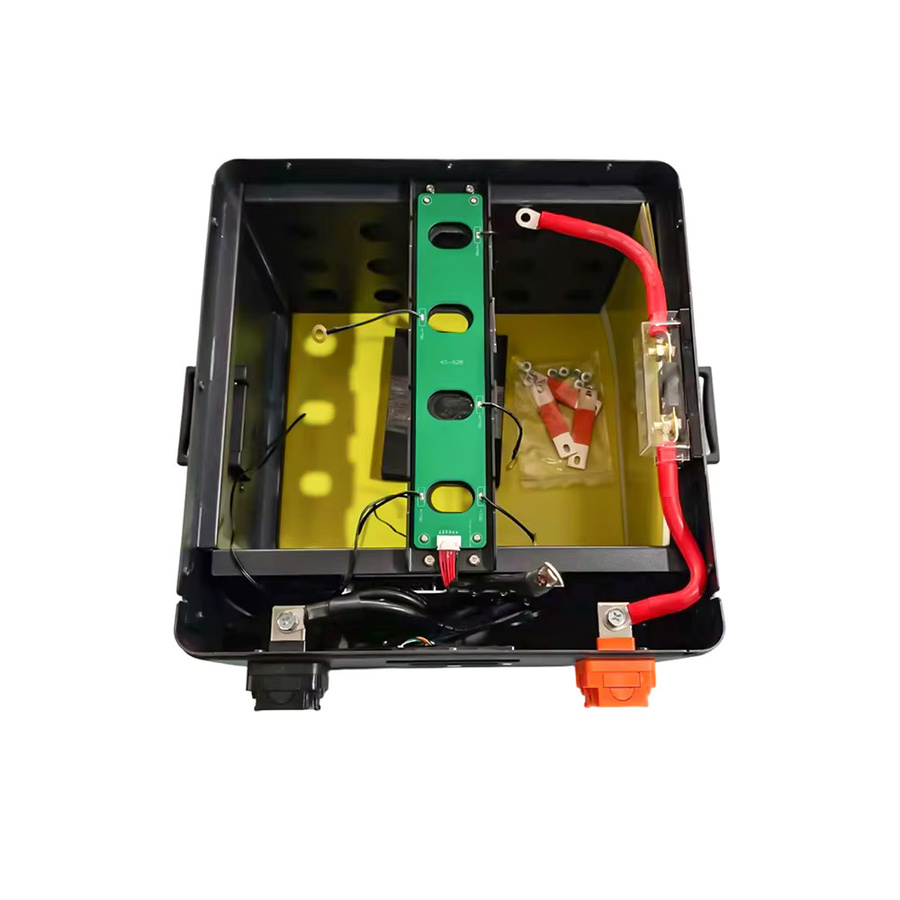 HAKADI 4S 628A DIY BOX mit 300A Smart BMS für EVE MB56 Akku, 12V 628Ah Akku für Solaranlagen und Boote, Schwarz - Bild 2