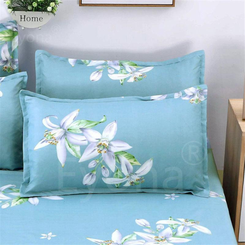 Jacquard Anime Kissenbezug von Yiran Furniture mit Vier-Jahreszeiten-Motiv aus sandgestrahltem Stoff, B/H: 48 x 74 cm - Bild 1