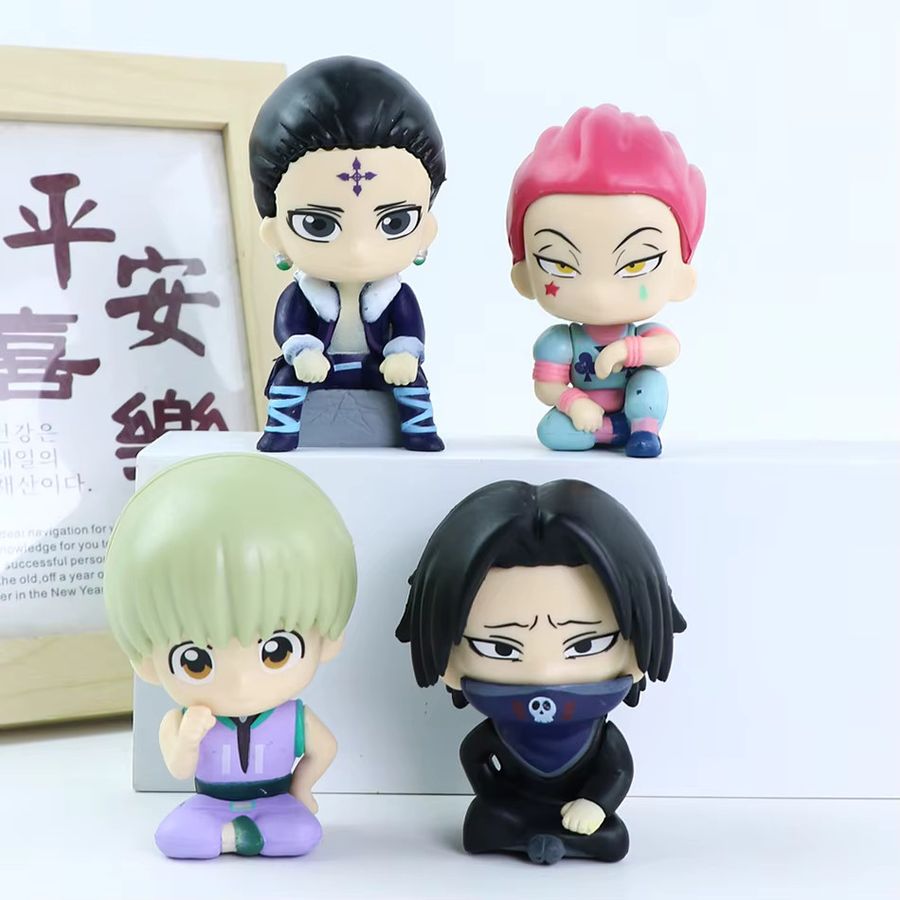 Bandai Hunter x Hunter Q Version Anime Actionfigur Chrollo Lucilfer und Kurapika aus PVC in Multicolor, Höhe: 9 cm - Bild 2