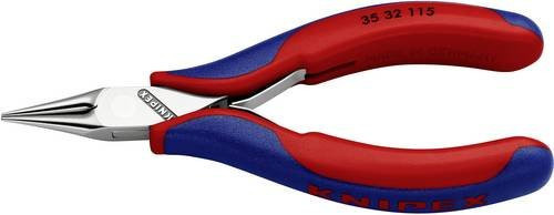 Knipex Elektronik-Greifzange 35 32 115 mit Mehrkomponenten-Hüllen, Multicolor, Länge: 115 mm - Bild 1