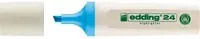 edding Textmarker Highlighter 24 EcoLine Blau mit Keilspitze und Blauer Engel Zertifizierung - Bild 1