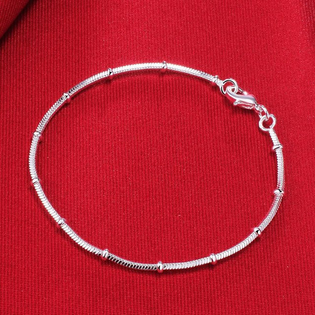 Wucifang Jewelry Schlangenkette, 925 Silber, Unisex - Bild 1