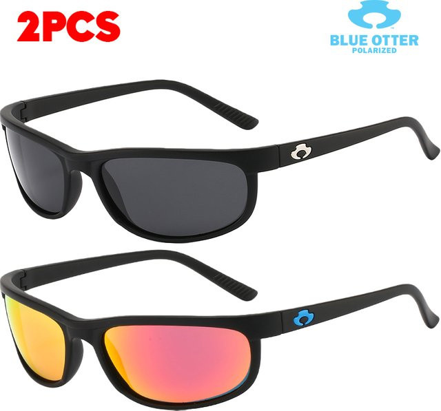 Karos Sonnenbrille, Herren, Vollrand, Schwarz, Kunststoff, polarisiert - Bild 1