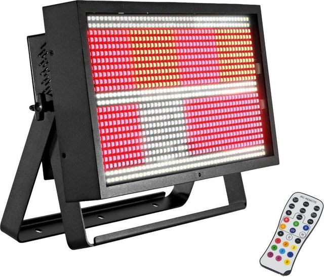 EUROLITE LED Super PIX Strobe 864 Panel RGB+CW Stroboskop 200W Schwarz - Bild 1