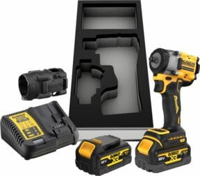 DEWALT 18V XR Akku-Schlagschrauber 3/8 Zoll bürstenlos mit 2x 5 Ah Akkus DCF923P2G-QW in Gelb - Bild 1